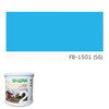 สีทับหน้า ไม้ฝา,ฝ้า,ผนัง เฌอร่า FB-1501(SG) กึ่งเงา (ทึบแสง) สีฟ้าดุสิตา Light Blue (ยกเลิกผลิต)