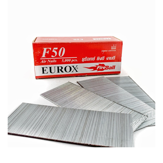 ลูกแม็กปืนยิงตะปู ขาเดี่ยว Eurox เบอร์ F50-1