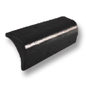 ครอบข้างปิดชาย กระเบื้อง CT ตราเพชร Gran Onda เทาพยับหมอก 212EK001201-