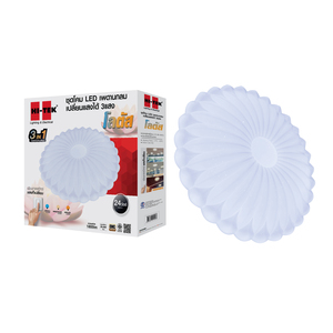โคมไฟเพดาน LED HI-TEK HFIL2 24 วัตต์ DAYLIGHT/COOLWHITE/WARMWHITE สีขาว 15 นิ้ว (1182854)