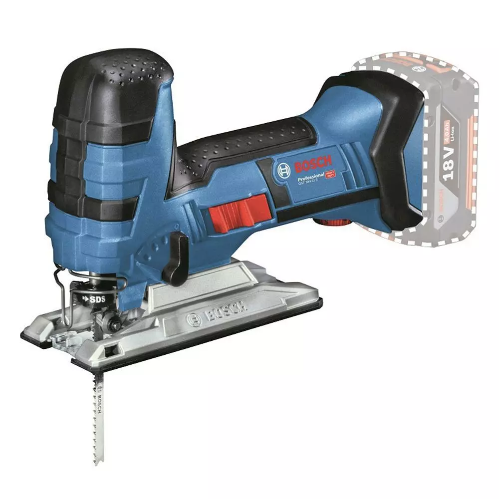 เลื่อยจิ๊กซอว์ไร้สาย (เฉพาะตัวเครื่อง) BOSCH GST18V-LI 18 โวลต์ (1154642)-1