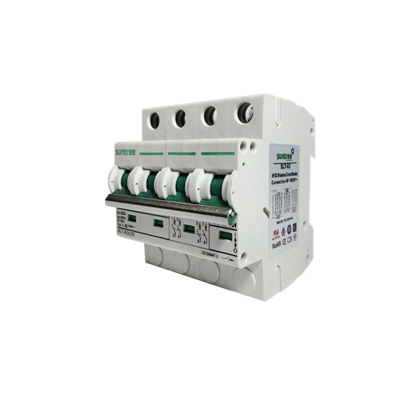 เซอร์กิตเบรกเกอร์ รุ่น DC SL7-63NP (4P) 25A 1000V สีขาว-1