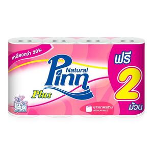 กระดาษชำระ PINN REGULAR แพ็ค 6+2 (1159077)