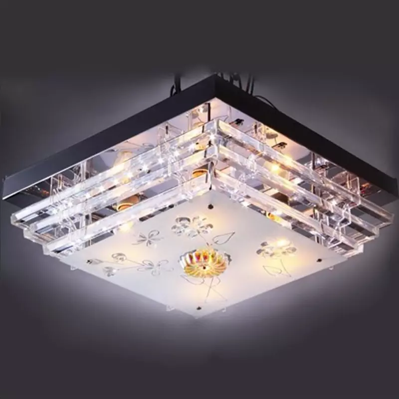 โคมไฟถาด LED 45x45 ซม. แก้ว รุ่น 902 VANEZZA-1