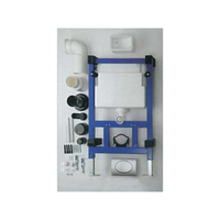 COTTO C96261 หม้อน้ำซ่อนกด T6 ลิตร มีเฟรม+ปุ่ม / Concealed Tank T Frame 6 L 8852425724069