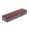 Concrete Block La linear 10x40X6 cm Red