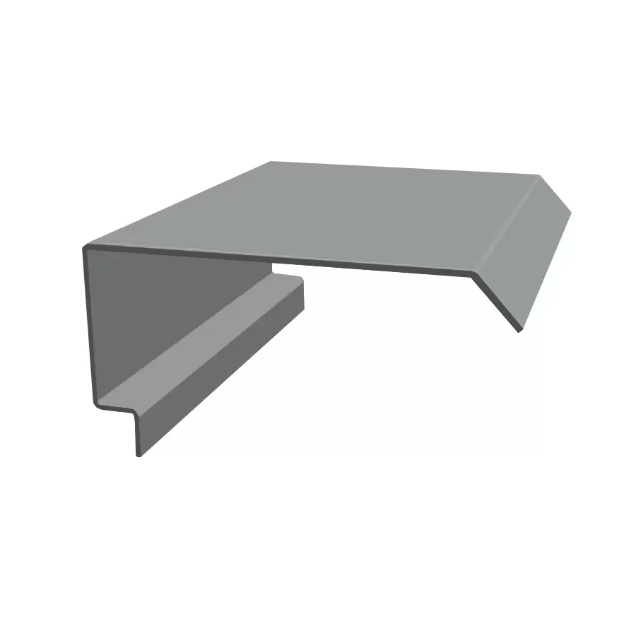 Gable Trim Metal Sheet Jing Joe Girth 304 AluzincAZ50 0.30 mm. Length 3.1 m-1