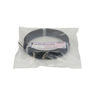 HAKKO E-SJ-BK สายเรซิ่นฟลูออรีน (ETFE) - แบบสีฟ้าใสมองทะลุได้ Flexible Fluorine (ETFE) Resin Tubing Black E-SJ-3×5-BK 20m: 3x5 มม. 20m-1