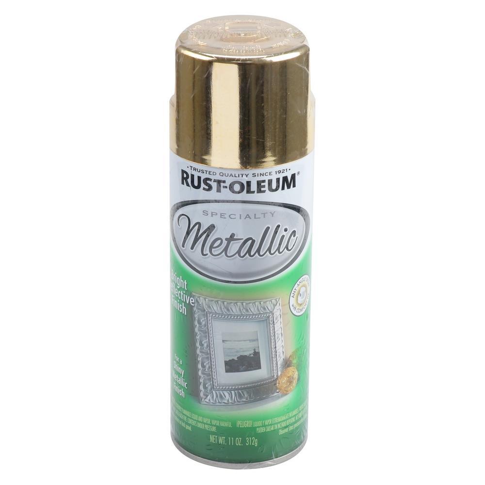 RUST-O 11OZ GOLD METALLIC SPRAY (134057)-1