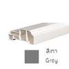 PVC Door Frame Grey 2x4 inch 70x200 cm