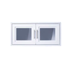 ตู้แขวนเสริม รุ่น M-Series สีขาว