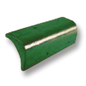 ครอบข้างปิดชาย กระเบื้อง CT ตราเพชร Gran Onda เขียวผ่องใส 212EK003609-