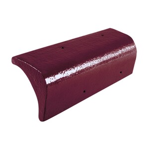 ครอบข้างปิดชาย กระเบื้อง CT ตราเพชร Gran Onda แดงดวงฤทัย 212EK003101-1