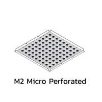ฝ้าอลูมิเนียม คลิป-อิน Metalworks Q-Clip F White แผ่นเจาะรู M2 Micro Perforated