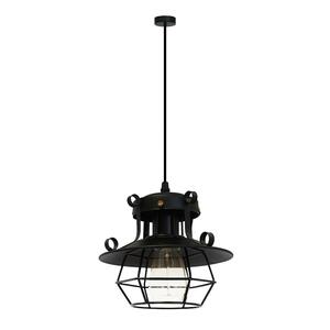 ไฟช่อ EVL HG-0016 สีดำ 1 หัว (1077918)