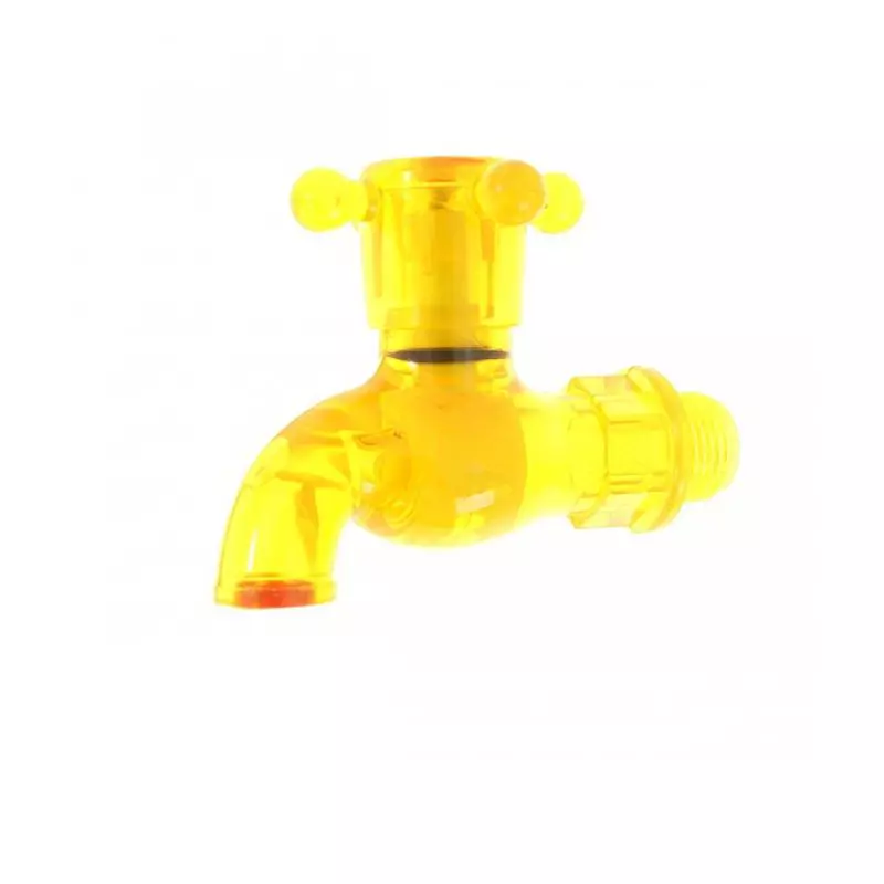 ก๊อกน้ำ PVC 1/2 นิ้ว รุ่น NS8002 สีส้ม-1