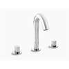 KOHLER OBLO Widespread Lavatory Faucet K-10086X-9-CP