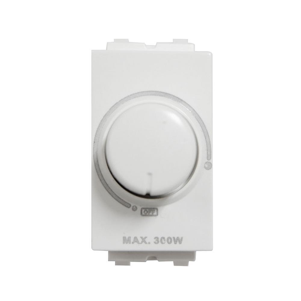 สวิตช์หรี่ไฟ ELECKTA BASIC 300 วัตต์ สีขาว (1199234)-1