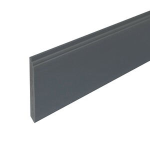 บัวพื้น PVC รุ่น B-4 สีเทาเข้ม 803 กว้าง 4 นิ้ว หนา 9 มม. ยาว 4 ม.