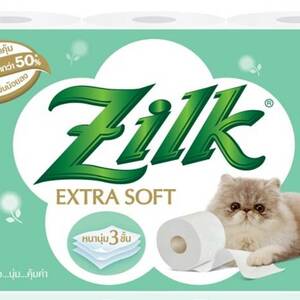 กระดาษชำระ ZILK EXTRA SOFT แพ็ค6 (1022951)
