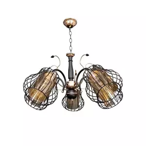 โคมไฟระย้า LIGHT รุ่น ML-05460-5 สีดำ STAR-1