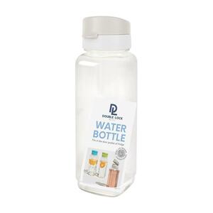 ขวดน้ำทรงเหลี่ยม JCJ PET 1.2 ลิตร ฝาเกลียวขาว (1034254)