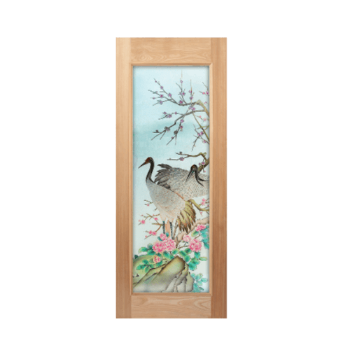 ประตูกระจกไม้จาปาก้า MASTER-O18 80x200cm (1126087)-1