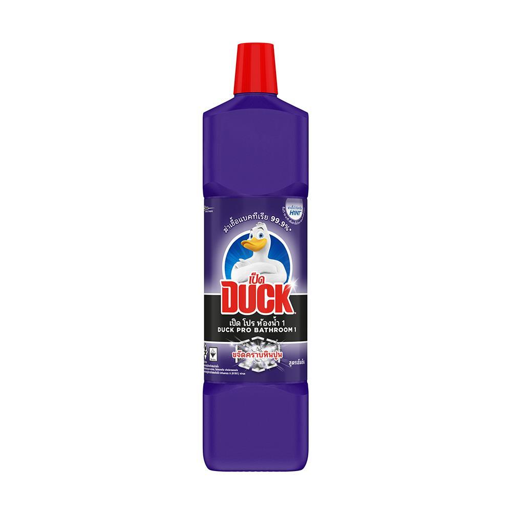 น้ำยาทำความสะอาดห้องน้ำ เป็ด 900ml สีม่วง (74667)-1