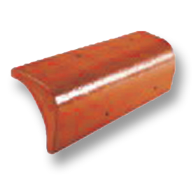 ครอบข้างปิดชาย กระเบื้อง CT ตราเพชร Gran Onda ทองแดงศุภมงคล 212EK009807-