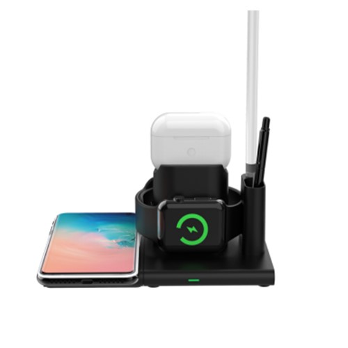 Dtachable Charger for Phone + Airpods & AppleWatch/ Apple Pencil(Q90)-1