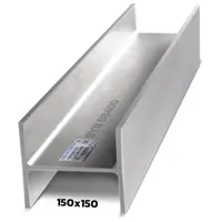 เหล็กบีม H-Beam SYS 150x150x7x10 มม. (6 นิ้ว) SS400 ยาว 6 ม.