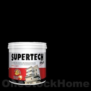 TOA สีน้ำซุปเปอร์เทค พลัส ชนิดด้าน ภายนอก สีดำ SP900 Black 5 กล.-1