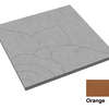 Concrete Block La linear Darawadee 30x30x6 cm Orange