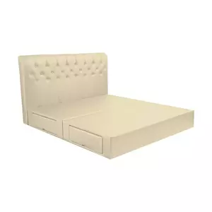 ฐาน+หัวเตียง ROME-R 6FT CREAM HLS (1199256)-1