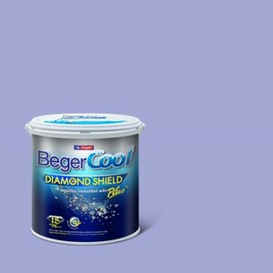 BegerCool Diamond Shield Plus Interior Sheen Phlox Blue 015-4 9 litres