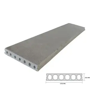 Hollow Core 25x120 cm PC Wire 3 Size: 1/2 inch+cm PC Wire 4 Size 3/8 inch-1