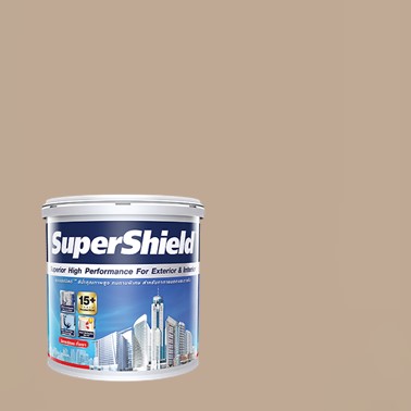 TOA ซุปเปอร์ชิลด์ สีน้ำอะคริลิค ชนิดกึ่งเงา สี 8552 Swiss Cream 5 กล.-1