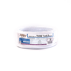 NNN Electric Wire IEC01 THW 1x4 30M White-1