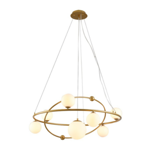 LIGHTMOST Ceiling lamp SD9106-7 E14 7 bulbs 40W Gold-1