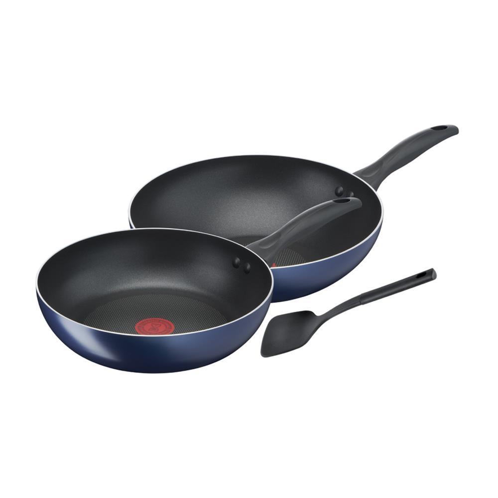 ชุดกระทะลึก 28 และ 26 ซม. TEFAL CLEAR COOK 3 ชิ้น (1218915)-1