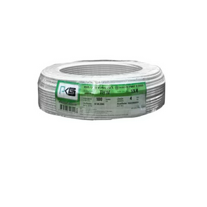 สายไฟ IEC01 THW 1X4X100 ม. สีขาว-1