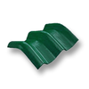 Oranit Roman Tiles Green Metallic R97 Angle Ridge 20