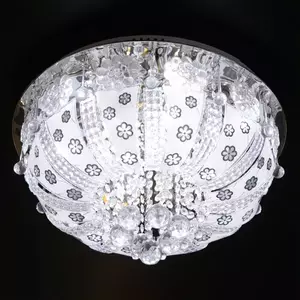 โคมไฟถาด LED คริสตัล 50 ซม. รุ่น AM8166 VANEZZA-1