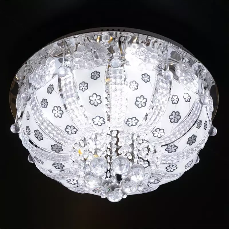โคมไฟถาด LED คริสตัล 50 ซม. รุ่น AM8166 VANEZZA-1