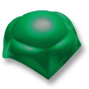 Green Round 4 Way Apex SCG Roman Tile Hybrid