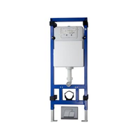 COTTO C96252 หม้อน้ำซ่อนกด F 3/4.5 ลิตร มีเฟรม+ปุ่ม / Concealed Tank F Frame 3/4.5 L 8852425723871