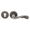 HAFELE LEVER HANDLE SET ENTRANCE ANTIQUE SILVER TYPE C (499.62.407)