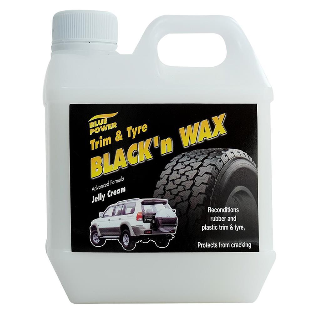 ครีมทำความสะอาด และเคลือบเงายาง BLUE POWER BLACK'N WAX 1 ลิตร (1151352)-1