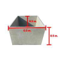 Footing Frame 0.50x0.50x0.50 m.