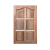 บานหน้าต่าง 6 ฟักปีกนก ไม้เนื้อแข็ง N888 60x100CM (1137385)